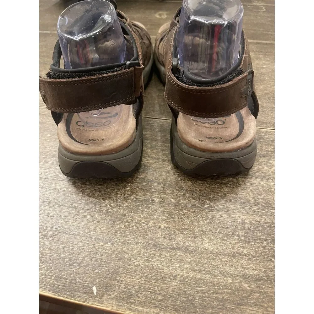 Abeo Anacopa‎ Active Sandals, #M705, Brown, Leather, Men's US Size 9.5 Gorpcore